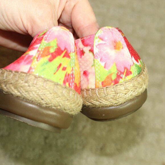 Aerosoles Women's Sz 6.5 Floral Espadrille Flats - Picture 5 of 6